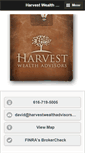 Mobile Screenshot of harvestwealthadvisors.net